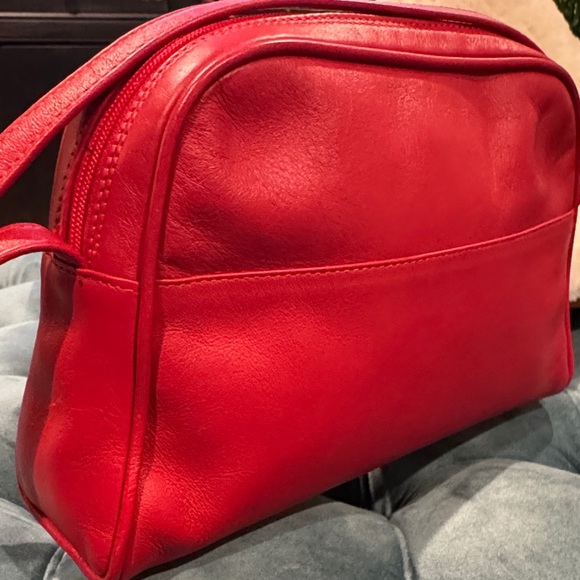 Paloma Picasso Vibrant Red Crossbody Bag - Picture 3 of 8